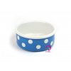 Miska pro psy BLUE POLKA DOT
