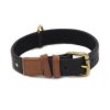 Kožený obojek pro psy URBAN DOG, černý