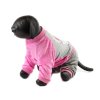 Oblečky pro psy – velurový overal pro psy a fenky For My Dogs, růžový