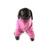Oblečky pro psy – velurový overal pro psy a fenky For My Dogs, růžový