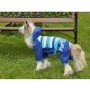 Úpletový overal pro psy i fenky, modrý 1