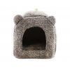 Domeček pro psy i kočky Grey Teddy Bear v originálním nepřehlédnutelném designu (2)