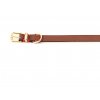 Stylový obojek pro psy ROSEWOOD Luxury Leather Brown z hnědé kůže (11)