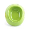 Melamínová miska pro větší psy vhodná na vodu i krmivo s praktickým výřezem pro snadnou manipulaci. Materiál plast, protiskluzová, barva zelená.