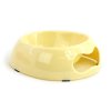 Melamínová miska pro větší psy vhodná na vodu i krmivo s praktickým výřezem pro snadnou manipulaci. Materiál plast, protiskluzová, barva béžová.
