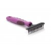 Hřeben na vyčesávání podsady Soft Protection, fialový