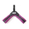 Postroj pro psy – fialový hrudní postroj Doodlebone Airmesh Boomerang Purple (3)