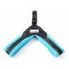 Postroje pro psy – modrý hrudní postroj Doodlebone Airmesh Boomerang Blue (2)