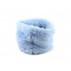 Huňatý pelíšek pro psy i kočky – modrý (2)