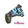Pláštěnka pro psy ForMyDogs KHAKI, CAMO vzor
