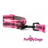 Obojky pro psy – růžový obojek z kolekce ForMyDogs RETROREFLECTIVE FUCHSIA (3)