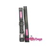 Obojky pro psy –  černý obojek z kolekce ForMyDogs BONES (4)