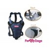 Postroje pro psy – hrudní postroj značky ForMyDogs v tmavě modré barvě (3)
