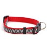 Reflexní obojek pro psy ROSEWOOD Zig Zag z vysokopevnostního nylonu s odolnou rychlozapínací sponou. Výběr velikostí pro všechna plemena psů (3).