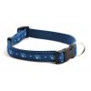 Obojek pro psy ROSEWOOD Blue Paw z vysokopevnostního nylonu s odolnou rychlozapínací sponou. Výběr velikostí pro všechna plemena psů (3).