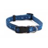 Obojek pro psy ROSEWOOD Blue Paw z vysokopevnostního nylonu s odolnou rychlozapínací sponou. Výběr velikostí pro všechna plemena psů.