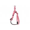 Kvalitní postroj pro psy z vysokopevnostního nylonu od ROSEWOOD. Rychlozapínání na pevnou sponu, nastavitelné rozměry, barva růžová (3).