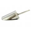 Plechová lopatka bez sítka určená pro odstranění exkrementů z kočičího steliva nebo pro kompletní výměnu steliva. (4)