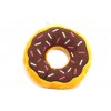 Oblíbená hračka pro psy – plyšový donut. Příjemný hebký materiál, výběr velikostí, barva hnědá/žlutá. (3)