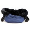 Taška na psy od BOBBY z měkkého a příjemného materiálu vhodná pro štěňata, jorkšíry, čivavy apod. Nosnost 5 kg, barva modrá (13).