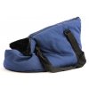 Taška na psy od BOBBY z měkkého a příjemného materiálu vhodná pro štěňata, jorkšíry, čivavy apod. Nosnost 5 kg, barva modrá (4).