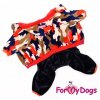 Oblečky pro psy – velurový overal pro psy a fenky For My Dogs, maskáčový