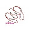 Výstavní vodítko pro psy ForMyDogs RED 3