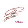 Výstavní vodítko pro psy ForMyDogs RED 4