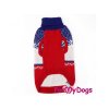 Obleček pro psy i fenky svetr REINDEER RED/BLUE 3
