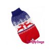 Obleček pro psy i fenky svetr REINDEER RED/BLUE 2