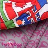 Zimní bunda pro psy a fenky FOR MY DOGS, vlajky