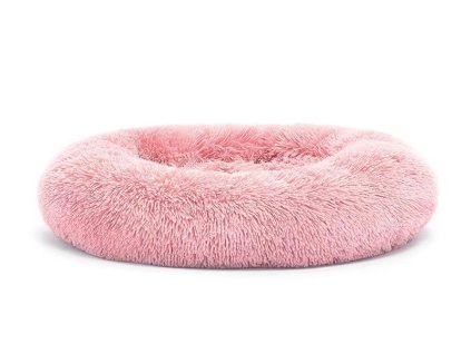 cChlupatý pohodlný pelíšek Batuffolo růžový S