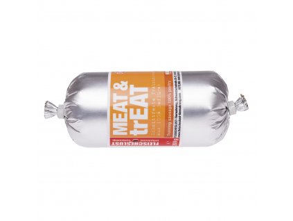 Odmeny pro psy ve tvaru salámy Meat & trEAT 100% drůbež 200g
