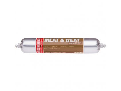 Odmeny pro psy ve tvaru salámy Meat & trEAT koňské maso 80g