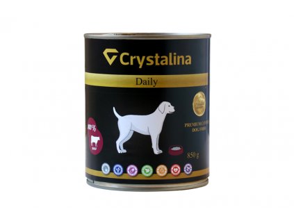 konzerva pre psa 100% hovädzie crystalina daily canned 100 hovadzie