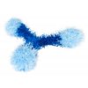 Pletená hračka TRIO modrá S pro psa  oomaloo