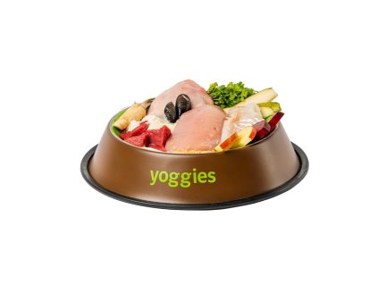 1895 15kg kureci a hovezi maso granule lisovane za studena s probiotiky yoggies