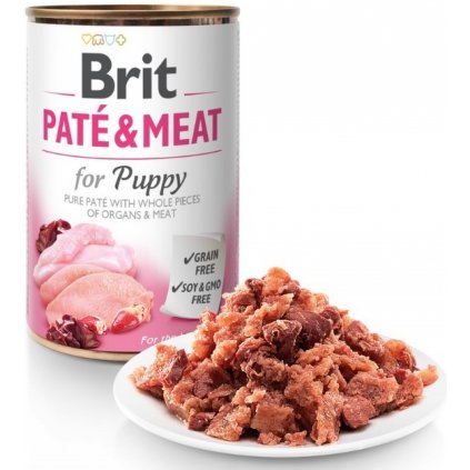 Brit Paté & Meat Puppy 400 g konzerva pre psa