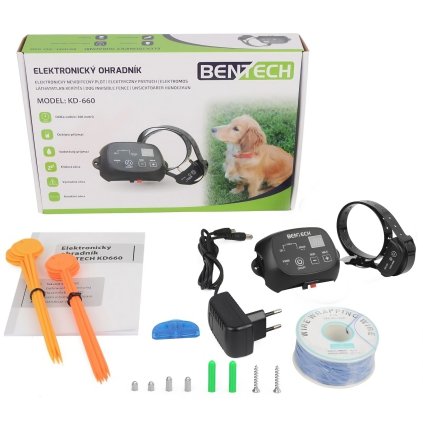 Elektrický neviditeľný ohradník pre psa Bentech KD660