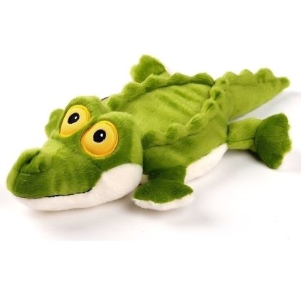 plysova hracka pre psa s ultrazvukovym piskatkom krokodil afp