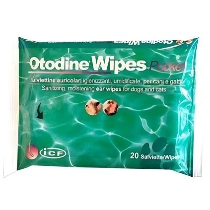 Otodine Wipes na čistenie uší pre psa bal. 20 ks