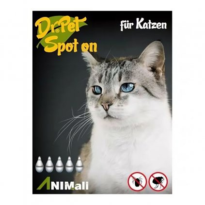 Dr.Pet spot-on pipety pre mačky 5 x 1 ml