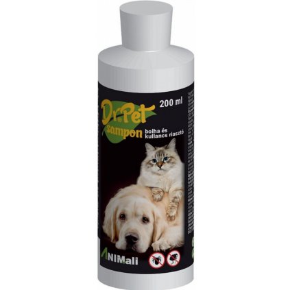Dr.Pet antiparazitný šampón pre psov a mačky 200 ml