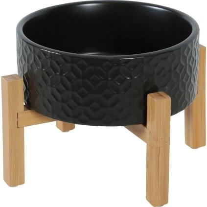 Keramo miska pre psov na stojane