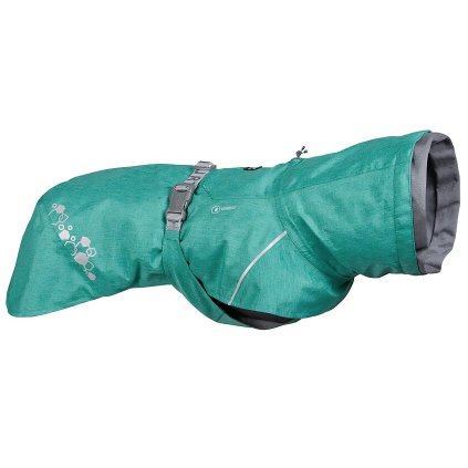 Hurtta Monsoon coat II ECO pávia zeleň zimná bunda pre psa