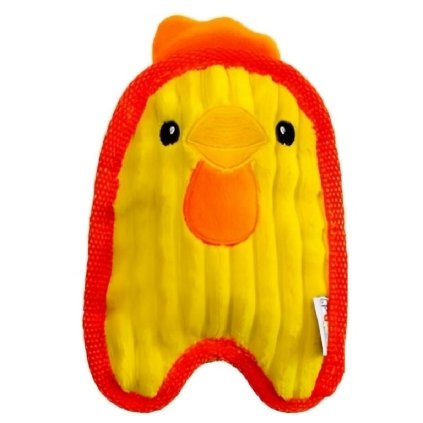 Odolná plyšová pískacia hračka pre psa Invincibles