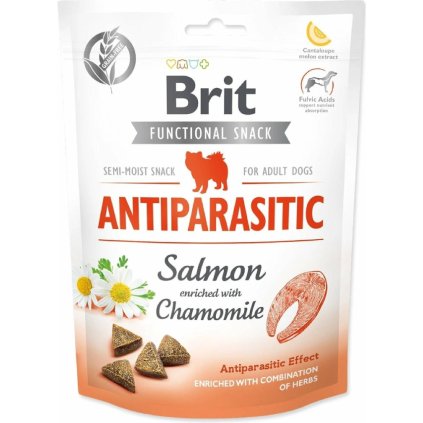 Brit Care Dog Functional Snack Antiparasitic Salmon 150 g