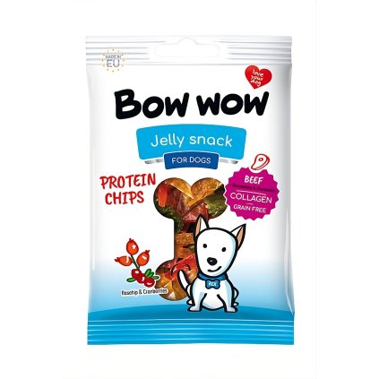 Bow Wow kolagénové chipsy 60g