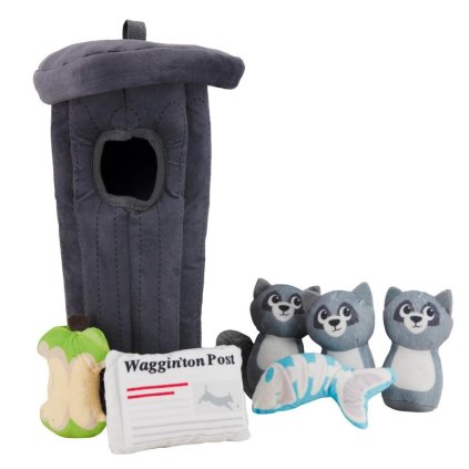 Mývalov dom čuchacia hračka pre psa