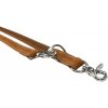 RUSTIC kožené prepínacie vodítko pre psa Heartbeat 2m/20mm hnedá